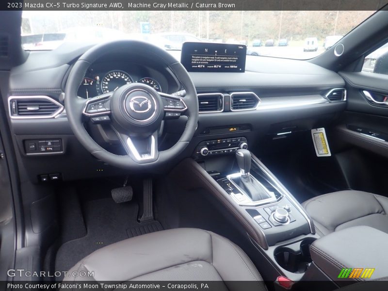 Front Seat of 2023 CX-5 Turbo Signature AWD
