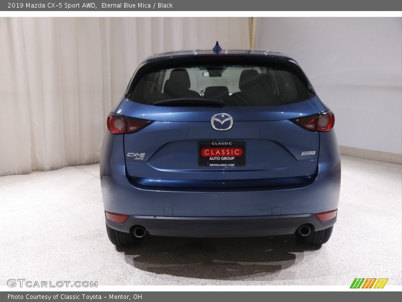 Eternal Blue Mica / Black 2019 Mazda CX-5 Sport AWD