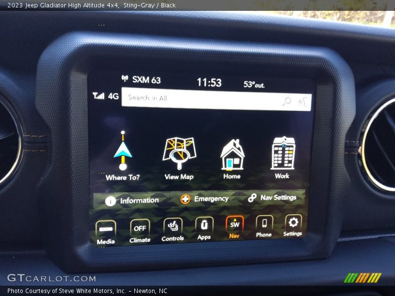 Sting-Gray / Black 2023 Jeep Gladiator High Altitude 4x4