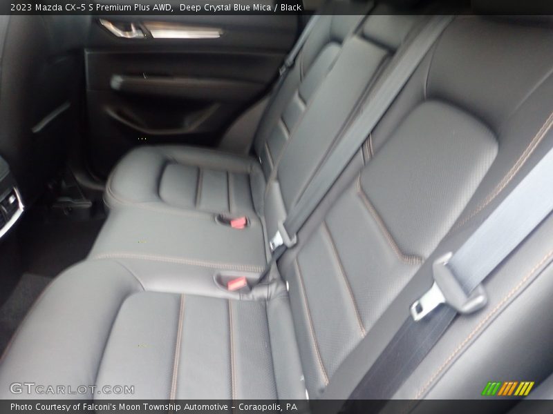 Deep Crystal Blue Mica / Black 2023 Mazda CX-5 S Premium Plus AWD