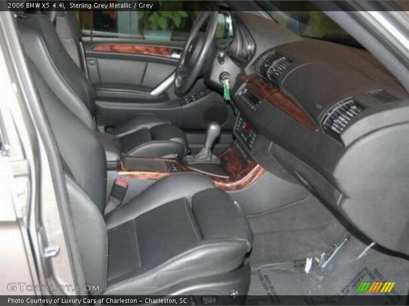 Sterling Grey Metallic / Grey 2006 BMW X5 4.4i