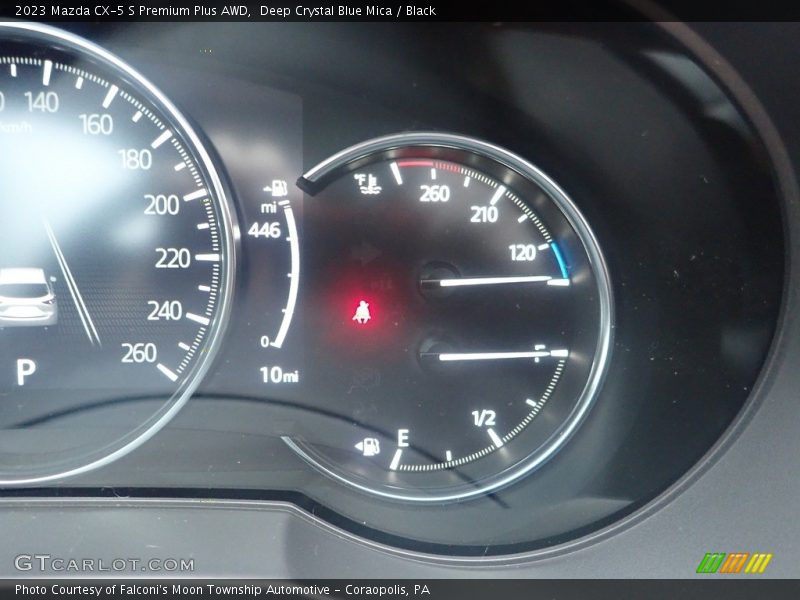 Deep Crystal Blue Mica / Black 2023 Mazda CX-5 S Premium Plus AWD