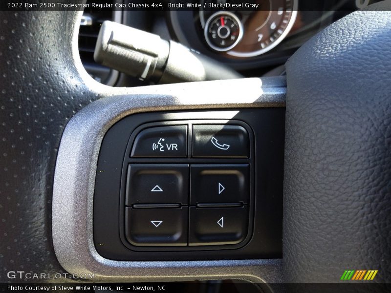 Bright White / Black/Diesel Gray 2022 Ram 2500 Tradesman Regular Cab Chassis 4x4