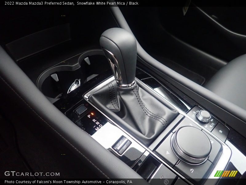  2022 Mazda3 Preferred Sedan 6 Speed Automatic Shifter