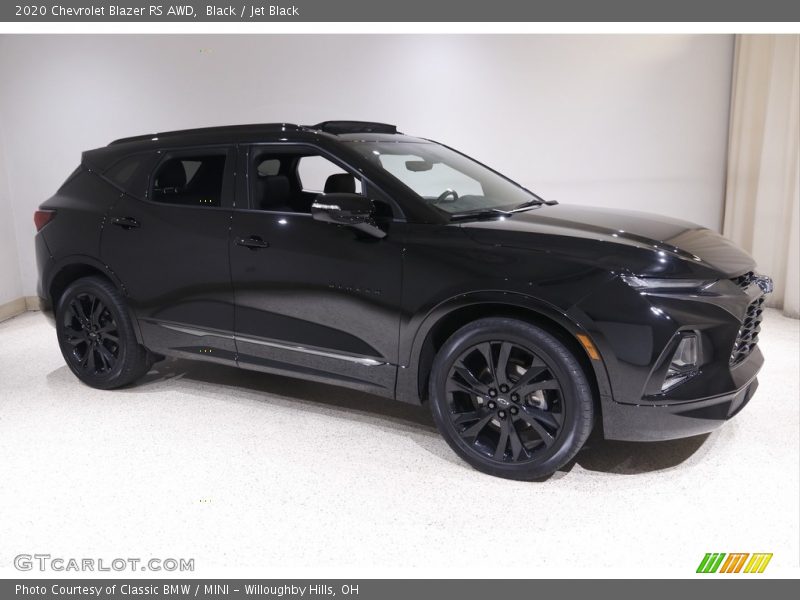 Black / Jet Black 2020 Chevrolet Blazer RS AWD