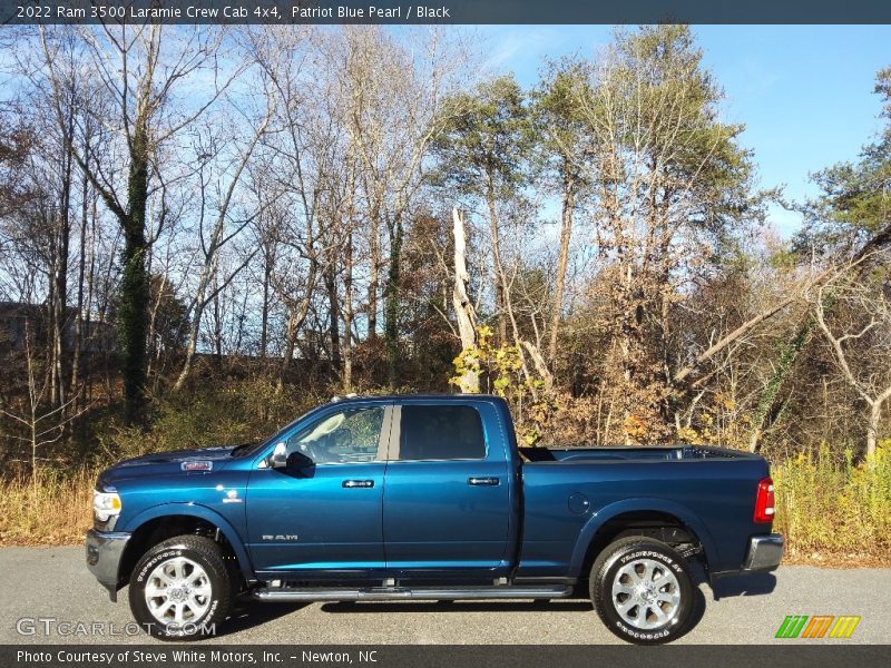  2022 3500 Laramie Crew Cab 4x4 Patriot Blue Pearl