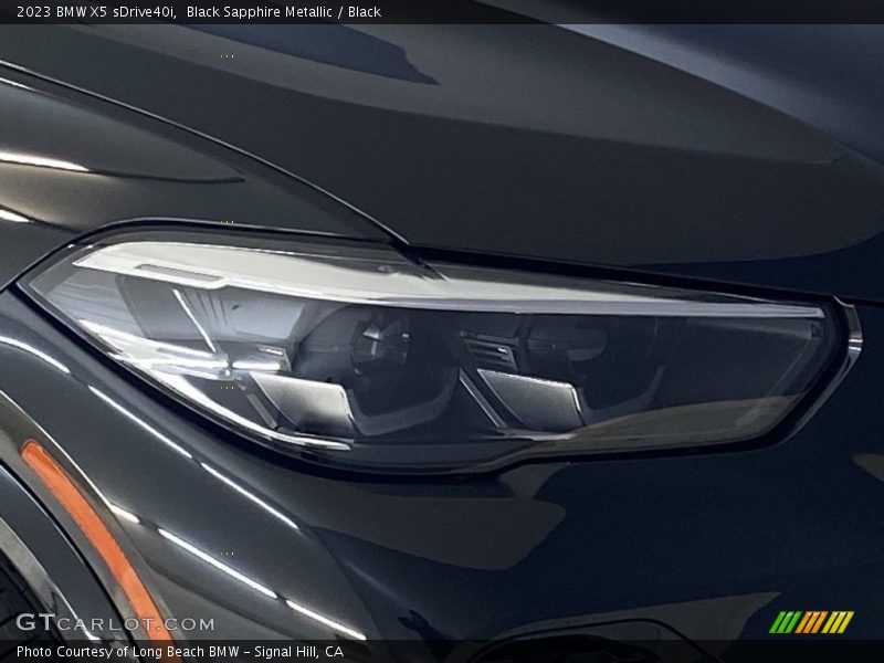 Black Sapphire Metallic / Black 2023 BMW X5 sDrive40i