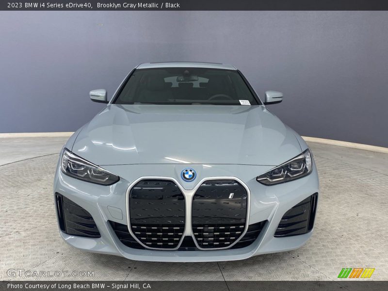 Brooklyn Gray Metallic / Black 2023 BMW i4 Series eDrive40