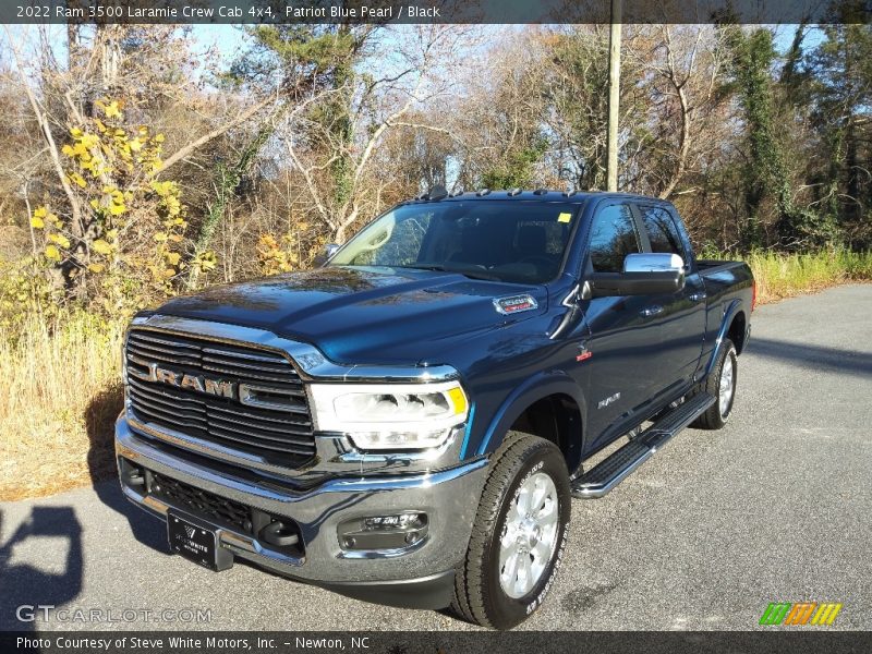 Patriot Blue Pearl / Black 2022 Ram 3500 Laramie Crew Cab 4x4