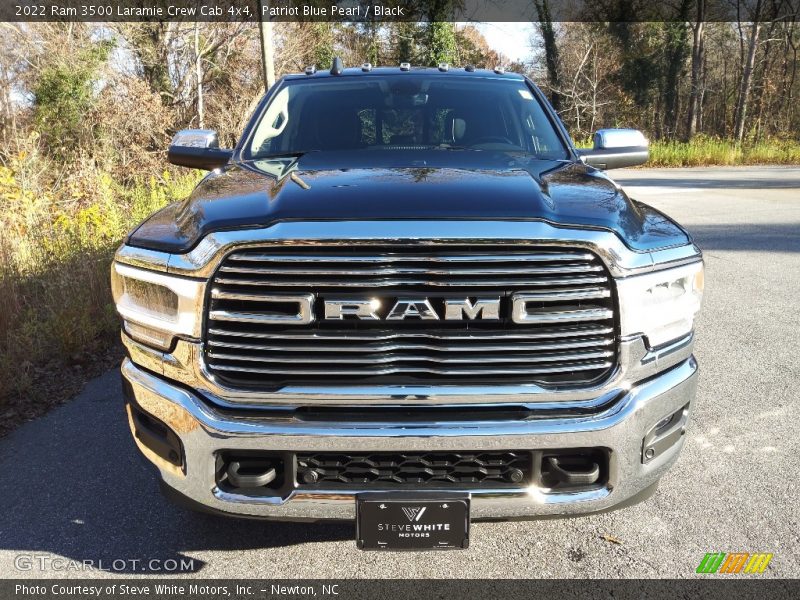 Patriot Blue Pearl / Black 2022 Ram 3500 Laramie Crew Cab 4x4