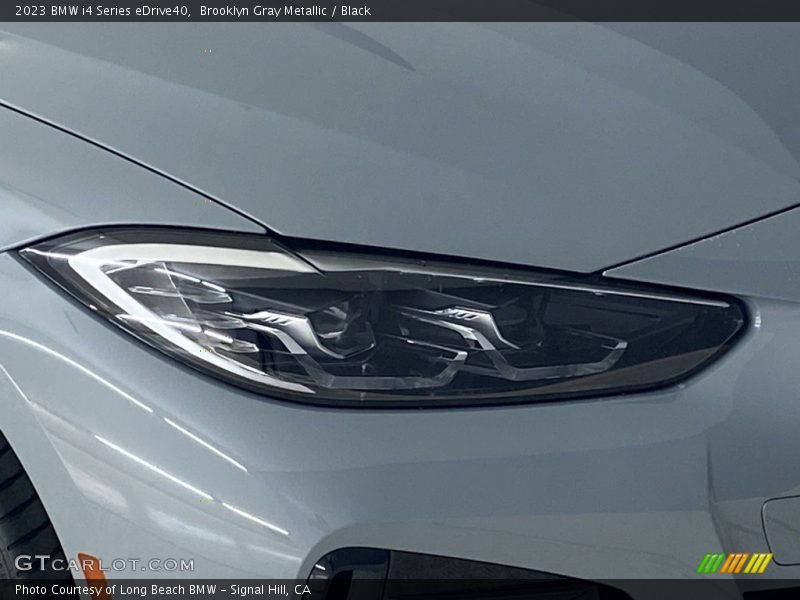Brooklyn Gray Metallic / Black 2023 BMW i4 Series eDrive40