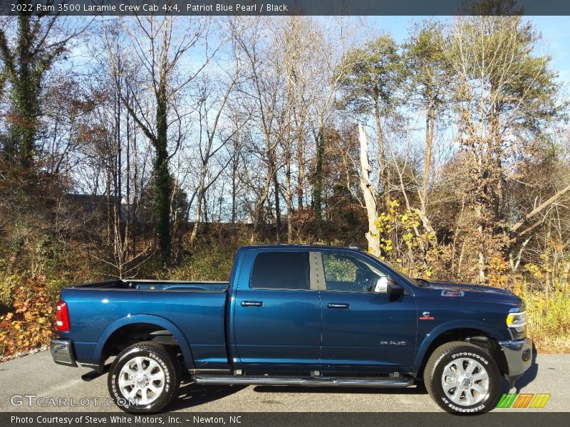  2022 3500 Laramie Crew Cab 4x4 Patriot Blue Pearl