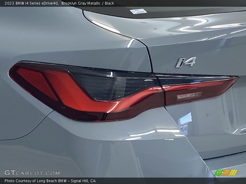 Brooklyn Gray Metallic / Black 2023 BMW i4 Series eDrive40