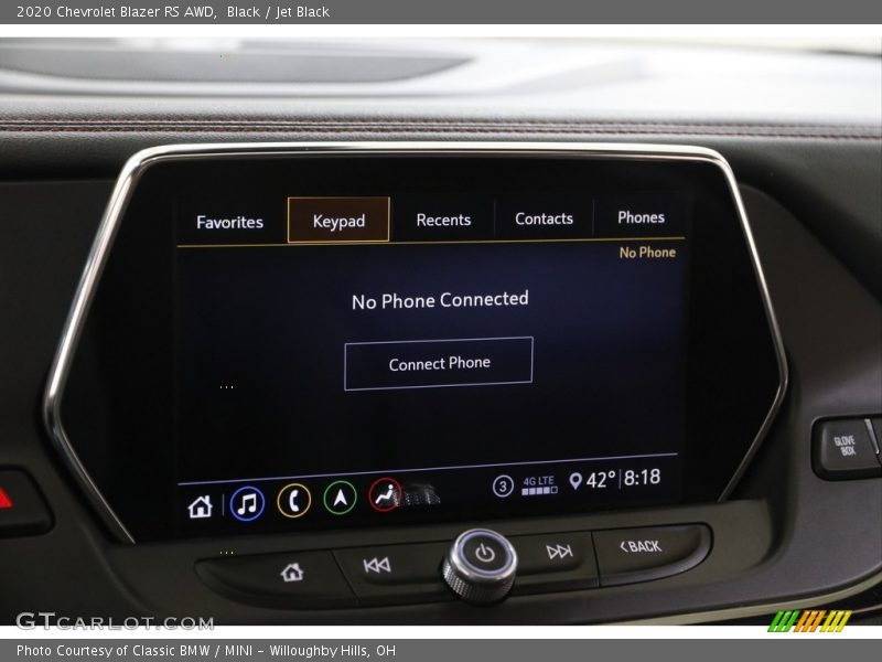 Black / Jet Black 2020 Chevrolet Blazer RS AWD