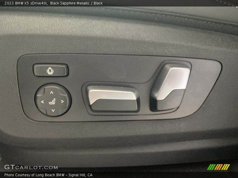 Black Sapphire Metallic / Black 2023 BMW X5 sDrive40i