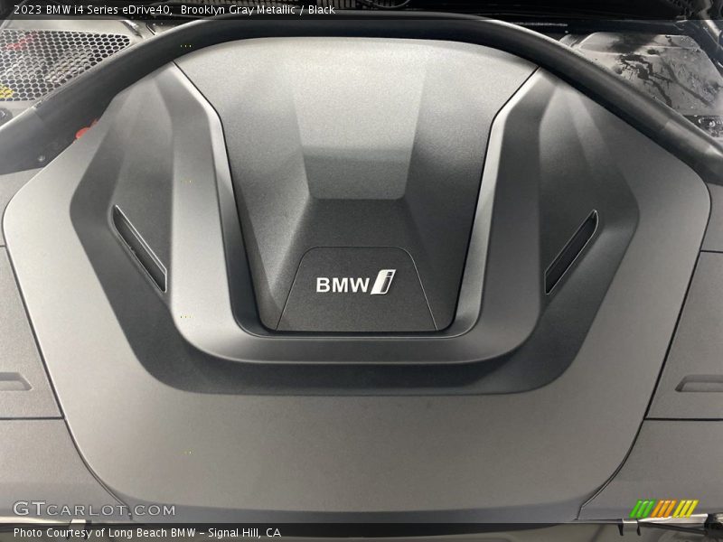Brooklyn Gray Metallic / Black 2023 BMW i4 Series eDrive40