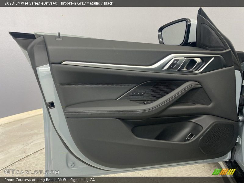 Brooklyn Gray Metallic / Black 2023 BMW i4 Series eDrive40