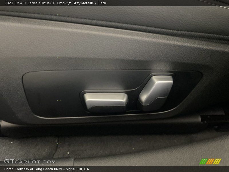 Brooklyn Gray Metallic / Black 2023 BMW i4 Series eDrive40