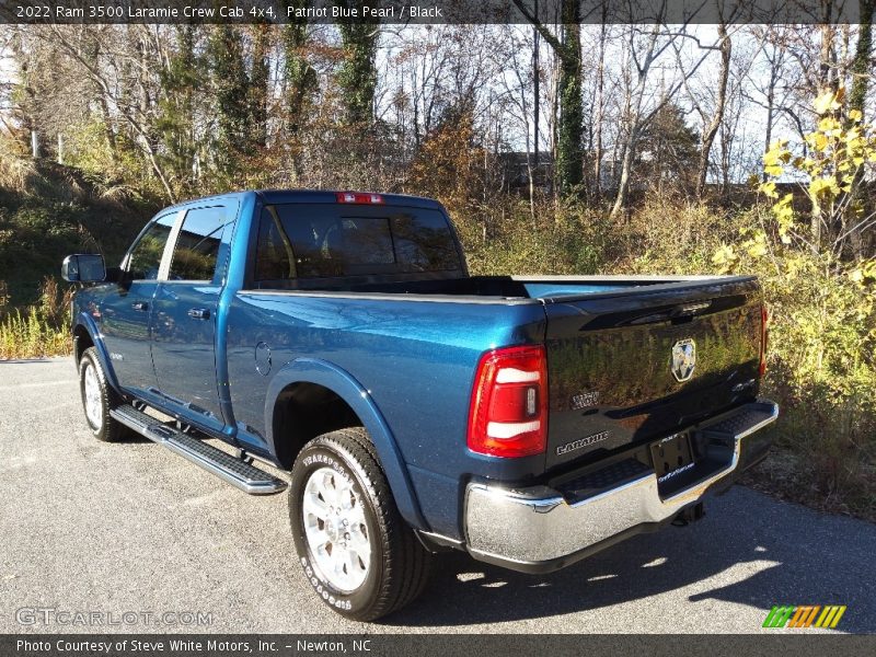 Patriot Blue Pearl / Black 2022 Ram 3500 Laramie Crew Cab 4x4