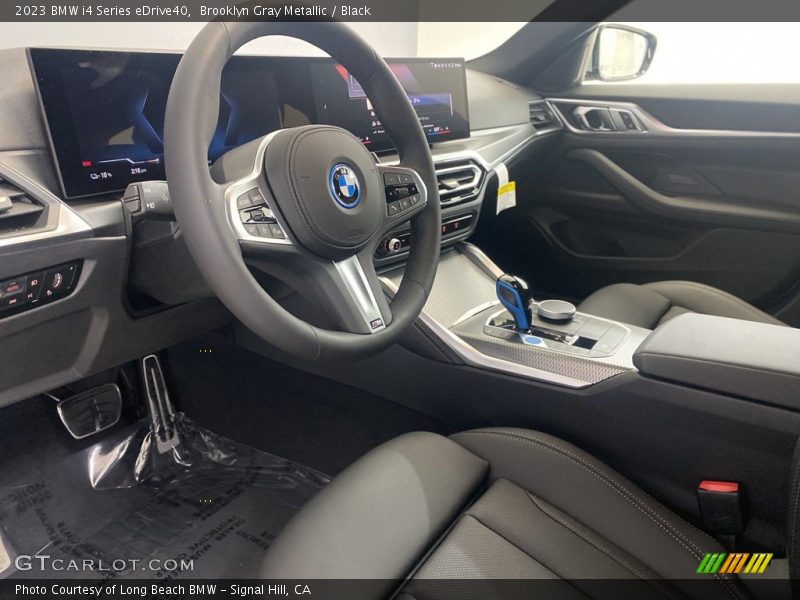 Brooklyn Gray Metallic / Black 2023 BMW i4 Series eDrive40