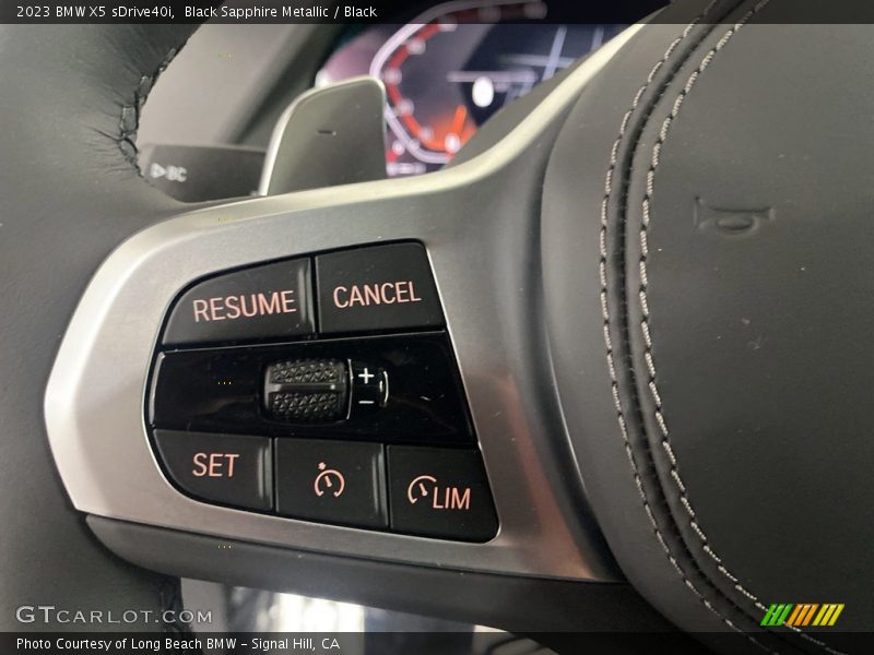 Black Sapphire Metallic / Black 2023 BMW X5 sDrive40i
