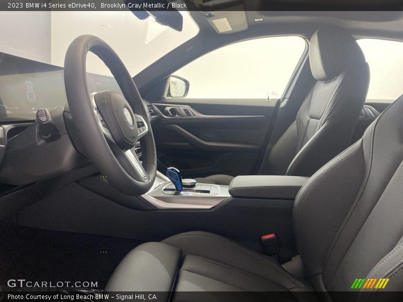 Brooklyn Gray Metallic / Black 2023 BMW i4 Series eDrive40