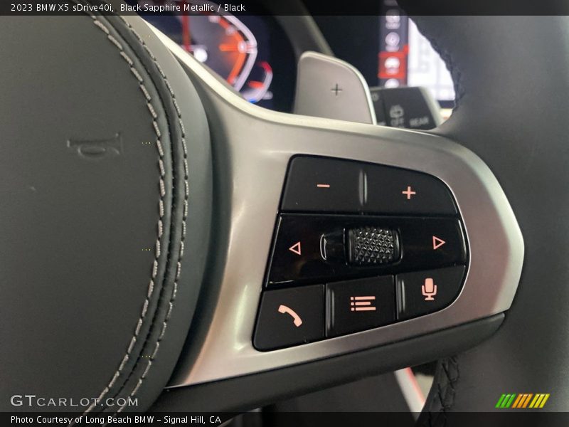 Black Sapphire Metallic / Black 2023 BMW X5 sDrive40i