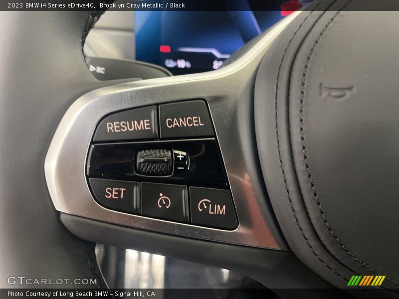 Brooklyn Gray Metallic / Black 2023 BMW i4 Series eDrive40