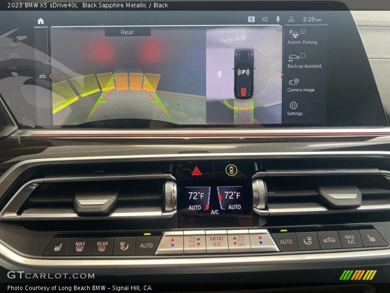 Black Sapphire Metallic / Black 2023 BMW X5 sDrive40i