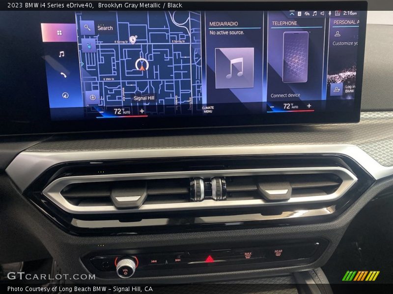 Brooklyn Gray Metallic / Black 2023 BMW i4 Series eDrive40