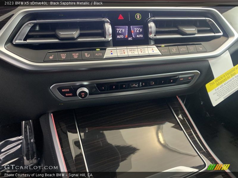 Black Sapphire Metallic / Black 2023 BMW X5 sDrive40i