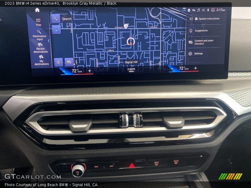 Brooklyn Gray Metallic / Black 2023 BMW i4 Series eDrive40