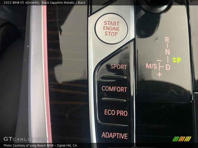 Black Sapphire Metallic / Black 2023 BMW X5 sDrive40i