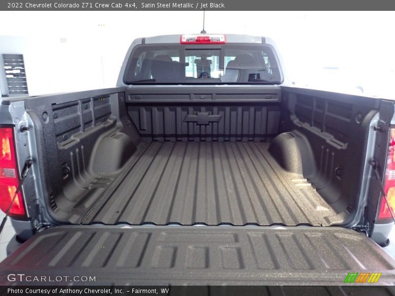 Satin Steel Metallic / Jet Black 2022 Chevrolet Colorado Z71 Crew Cab 4x4