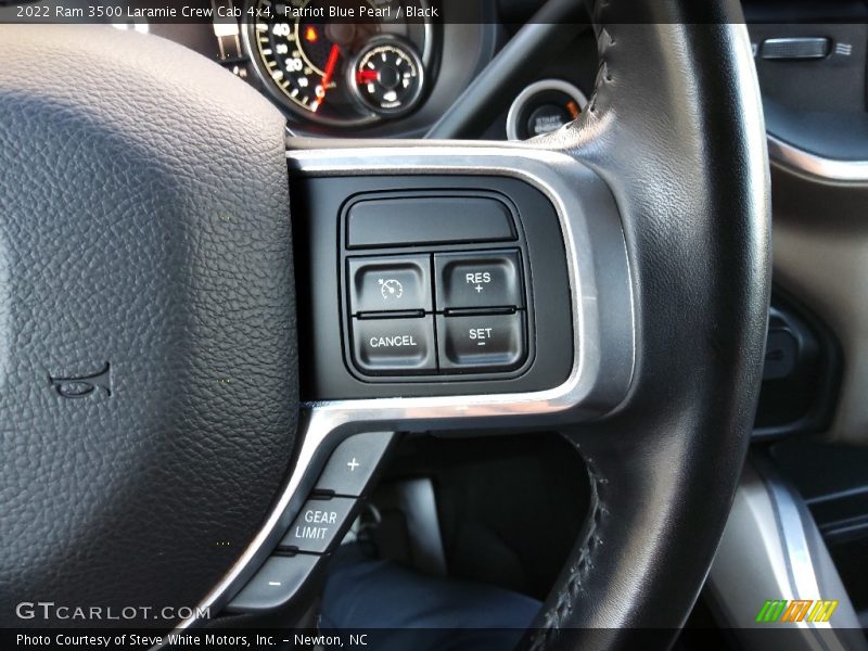  2022 3500 Laramie Crew Cab 4x4 Steering Wheel