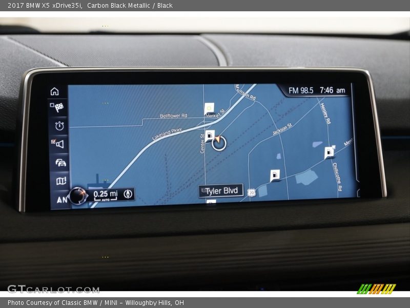 Navigation of 2017 X5 xDrive35i