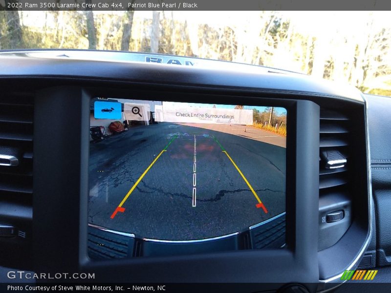 Controls of 2022 3500 Laramie Crew Cab 4x4