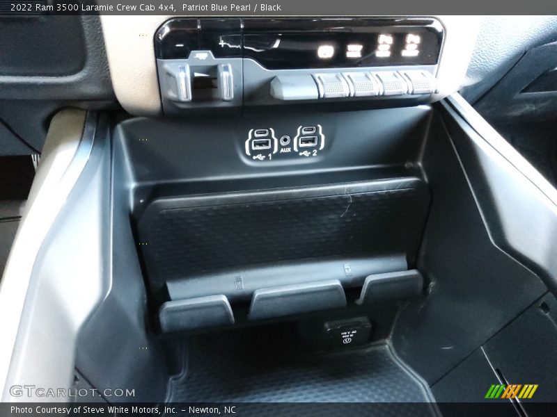 Patriot Blue Pearl / Black 2022 Ram 3500 Laramie Crew Cab 4x4