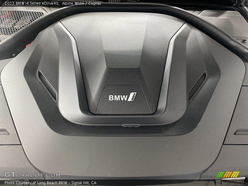 Alpine White / Cognac 2023 BMW i4 Series eDrive40
