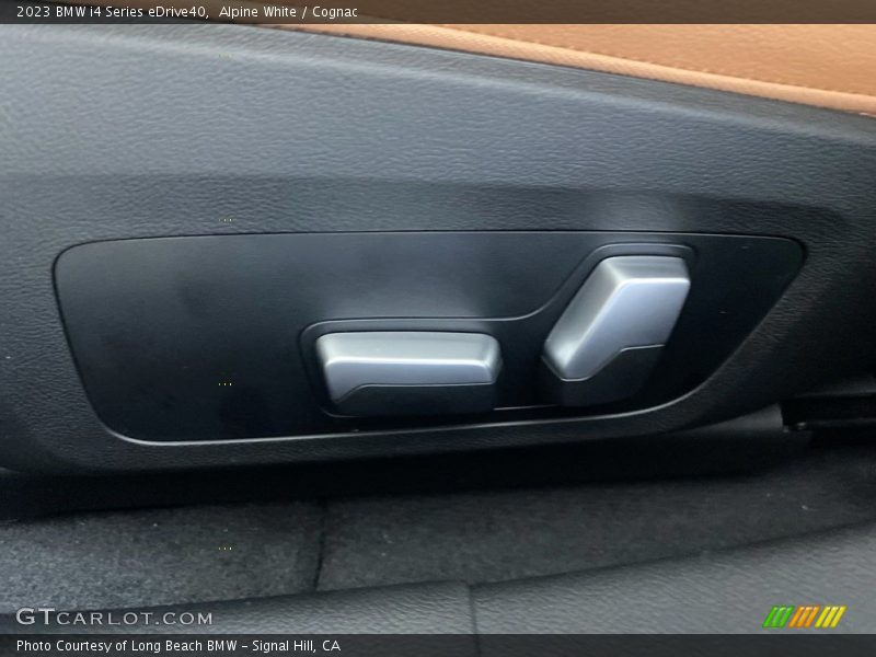 Alpine White / Cognac 2023 BMW i4 Series eDrive40