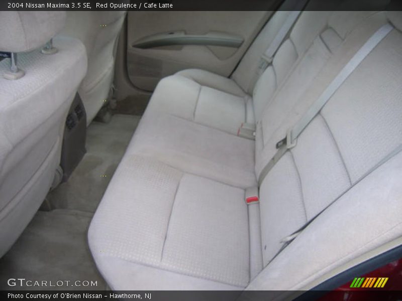 Red Opulence / Cafe Latte 2004 Nissan Maxima 3.5 SE