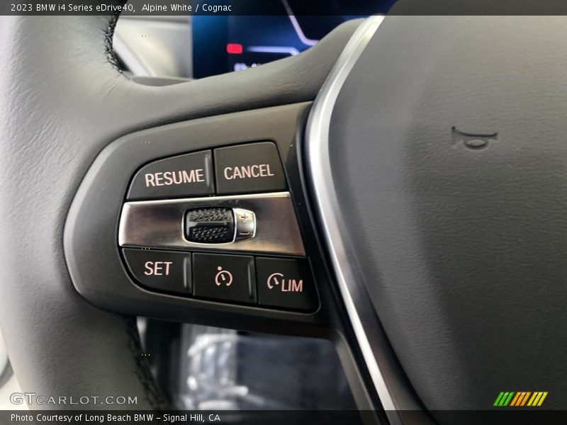 Alpine White / Cognac 2023 BMW i4 Series eDrive40
