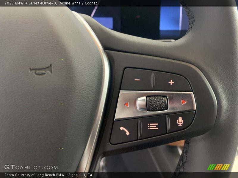 Alpine White / Cognac 2023 BMW i4 Series eDrive40