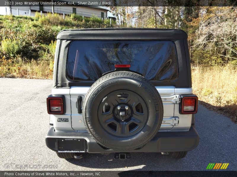 Silver Zynith / Black 2023 Jeep Wrangler Unlimited Sport 4x4