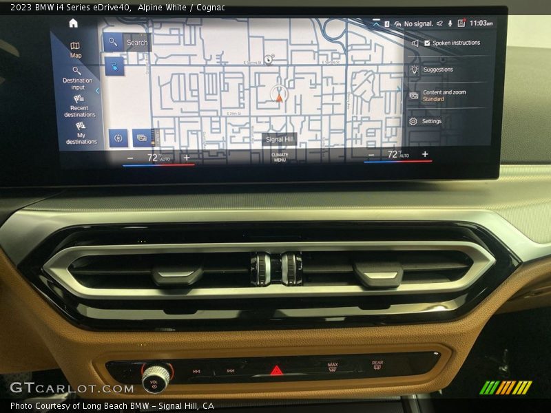 Alpine White / Cognac 2023 BMW i4 Series eDrive40