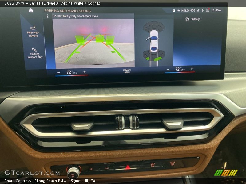 Alpine White / Cognac 2023 BMW i4 Series eDrive40