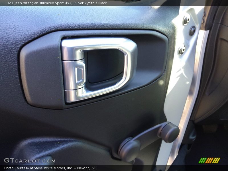 Silver Zynith / Black 2023 Jeep Wrangler Unlimited Sport 4x4