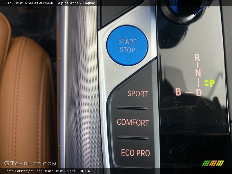 Alpine White / Cognac 2023 BMW i4 Series eDrive40