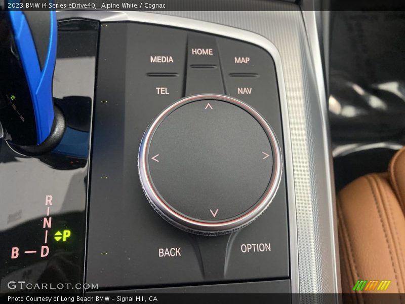Alpine White / Cognac 2023 BMW i4 Series eDrive40