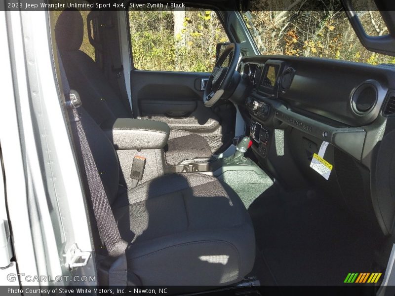 Silver Zynith / Black 2023 Jeep Wrangler Unlimited Sport 4x4